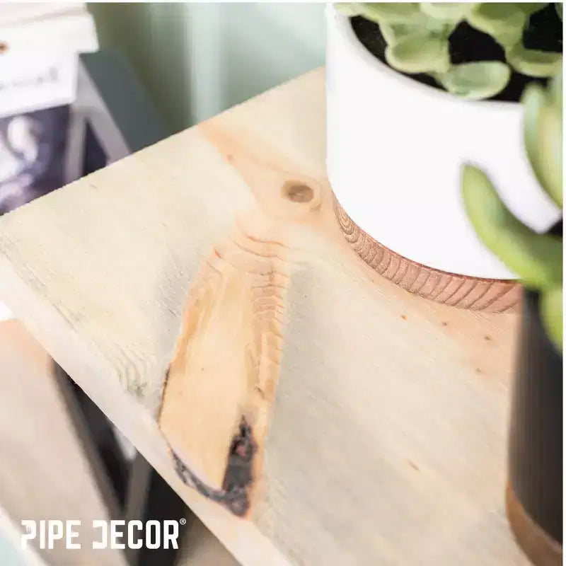 RESTORE Driftwood Tan 36 in. Mensola in Legno (Solo Legno) di Pipe Decor