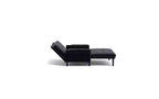 Zevemomo Letto Divano Futon, Divano Letto Estraibile, Convertibile con Schienale Regolabile, Rivestimento in Tessuto Vellutato a 2 Posti per Soggiorno, Camera da Letto - Grigio