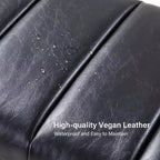 Panca imbottita dal design trapuntato a canali Fritz Modern con gambe in metallo|ART OF LIVING DESIGNS