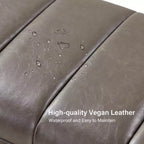 Panca imbottita dal design trapuntato a canali Fritz Modern con gambe in metallo|ART OF LIVING DESIGNS