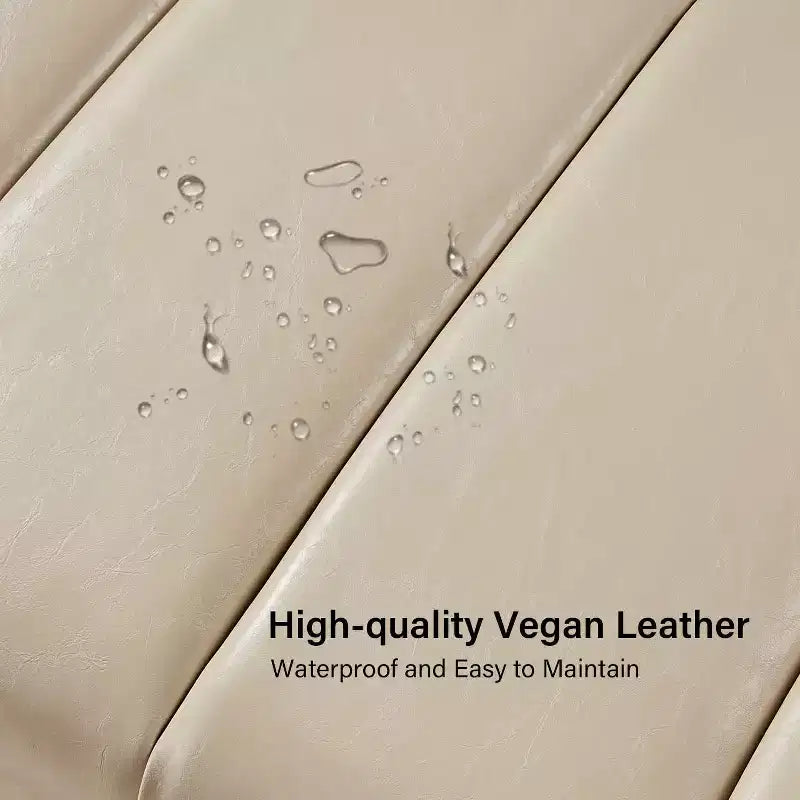 Panca imbottita dal design trapuntato a canali Fritz Modern con gambe in metallo|ART OF LIVING DESIGNS