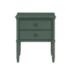 GDFStudio Emmett comodino con 2 cassetti, moderno di metà secolo, 56 cm