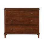 Cassettiera Callen rustica GDFStudio in legno di acacia con 3 cassetti, 42 pollici