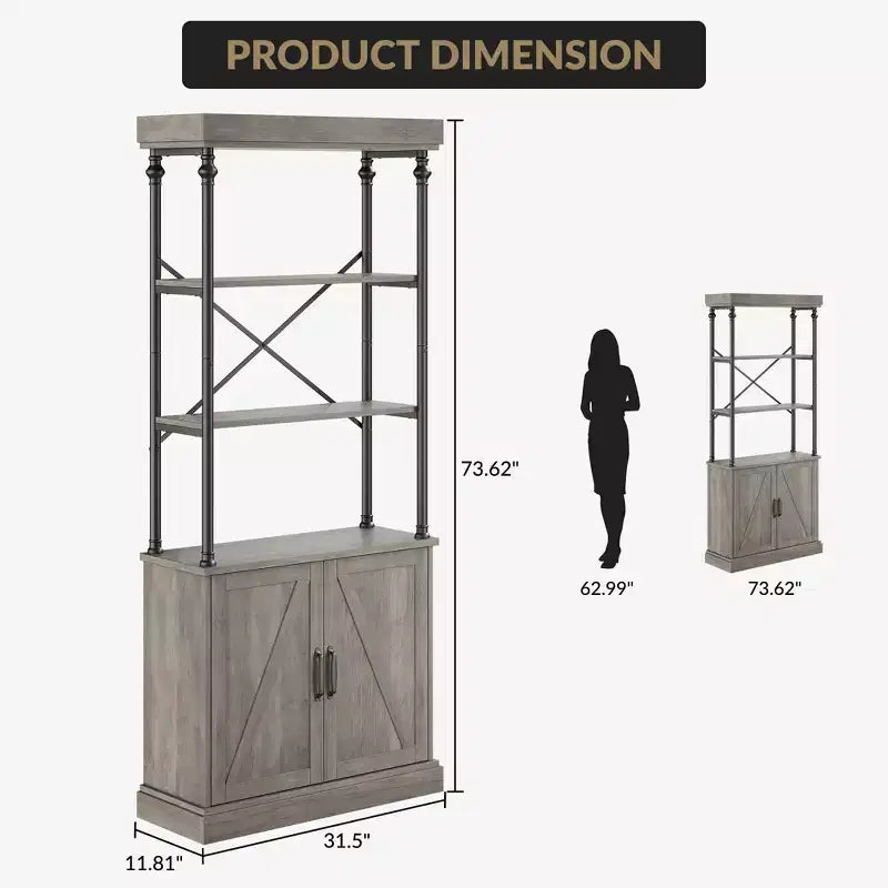 Libreria moderna con cassetti, scaffale portaoggetti, libreria alta in piedi, struttura in metallo, grandi espositori per camera da letto, soggiorno
