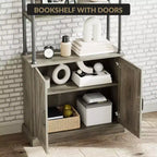 Libreria moderna con cassetti, scaffale portaoggetti, libreria alta in piedi, struttura in metallo, grandi espositori per camera da letto, soggiorno