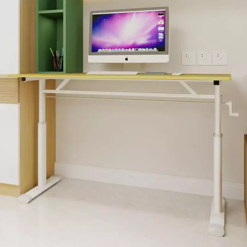 Scrivania lunga regolabile in altezza Okak 47,24 pollici, scrivania per computer con design multiuso, scrivania per soggiorno, ufficio, aula