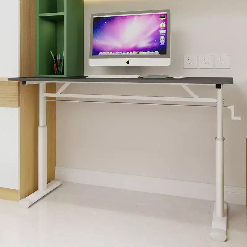 Scrivania lunga regolabile in altezza Okak 47,24 pollici, scrivania per computer con design multiuso, scrivania per soggiorno, ufficio, aula