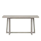 Okak 59.84IN Tavolo rettangolare da ingresso minimalista, Consolle con gambe dal design unico e piano spesso, Tavolino d'appoggio per foyer, esterni