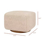 Pouf con base a dondolo Kiwi Babyletto