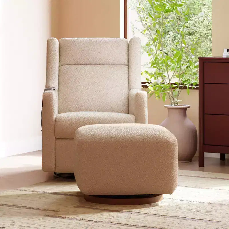 Pouf con base a dondolo Kiwi Babyletto