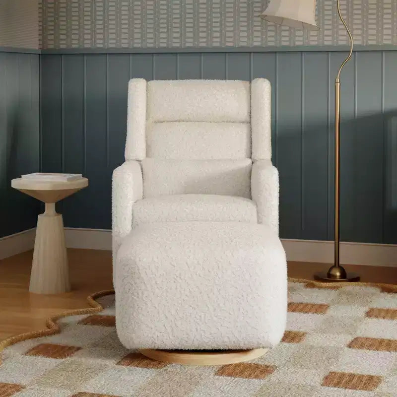 Pouf con base a dondolo Kiwi Babyletto