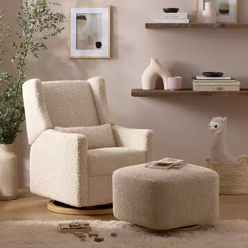 Pouf con base a dondolo Kiwi Babyletto