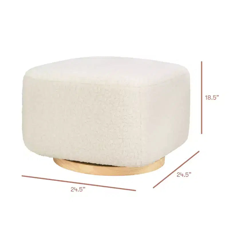 Pouf con base a dondolo Kiwi Babyletto
