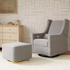 Pouf con base a dondolo Kiwi Babyletto