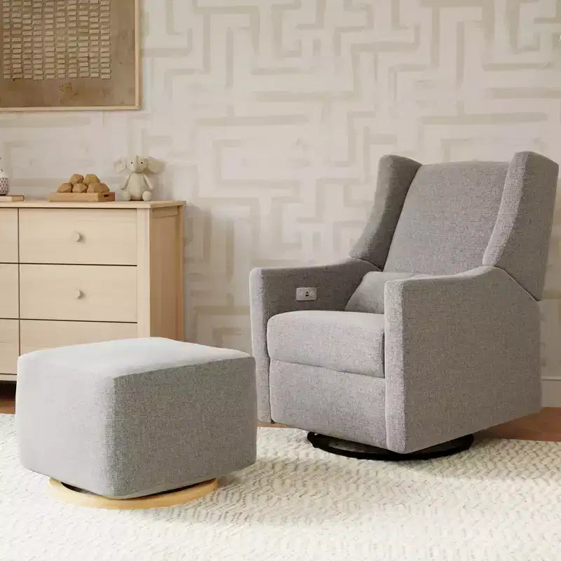 Pouf con base a dondolo Kiwi Babyletto