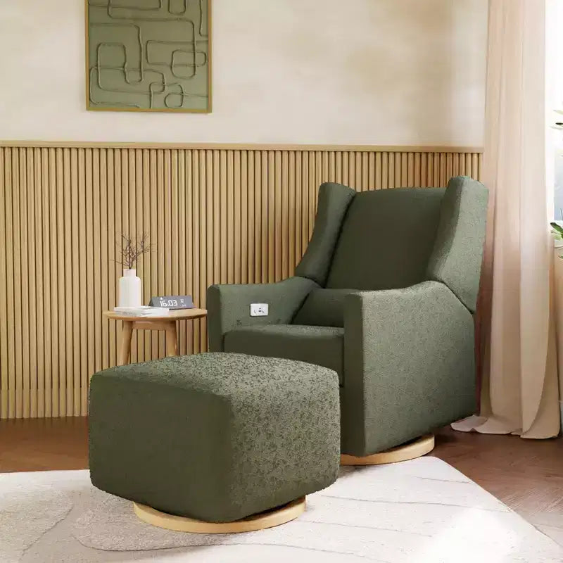 Pouf con base a dondolo Kiwi Babyletto