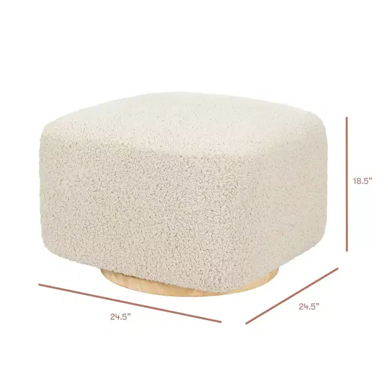 Pouf con base a dondolo Kiwi Babyletto
