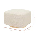 Pouf con base a dondolo Kiwi Babyletto