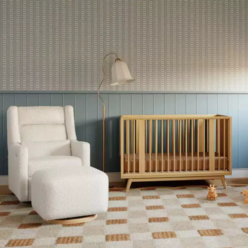 Pouf con base a dondolo Kiwi Babyletto