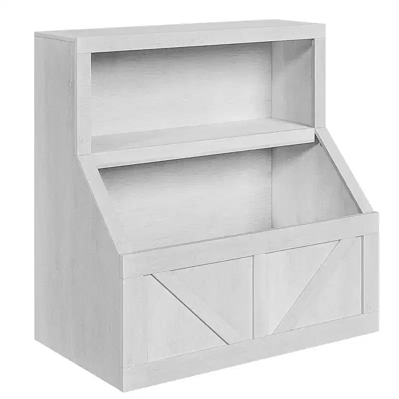 Libreria e Organizzatore Giocattoli per Bambini, Scaffale in Legno da 81 cm, Antiribaltamento e Impermeabile, Adatto per Asilo Nido, Sala Giochi, Camera da Letto, Aula