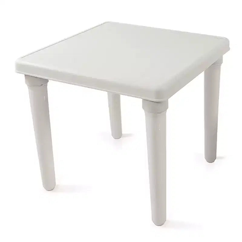 Set tavolo e 2 sedie per bambini Dolu, mobili da gioco in plastica a misura di bambino per età 2+