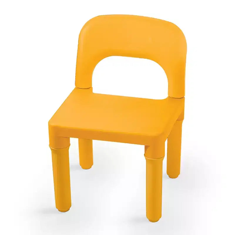Set tavolo e 2 sedie per bambini Dolu, mobili da gioco in plastica a misura di bambino per età 2+