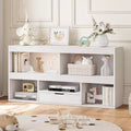 Kids Bookshelf with Drawer - Toy Organizer with Bookshelf,Book Shelf for Nursery,for Children's Rooms,Game Rooms,Bedrooms