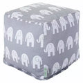 Majestic Home Goods,Cube Pouf Ellie