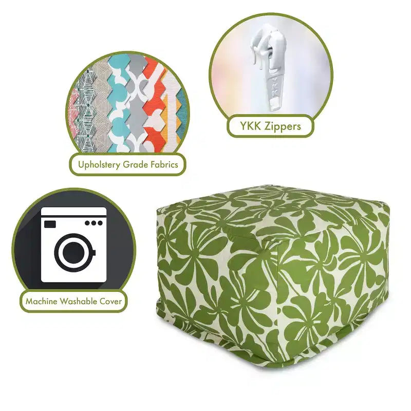 Majestic Home Goods,Ottomano Pouf Plantation