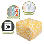 Majestic Home Goods,Pouf Ottomano Fusion