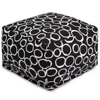 Majestic Home Goods,Ottoman Pouf Fusion
