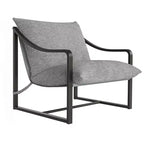 Modern Sling Accent Chair, Multi-Use Seating, Cozy Lounge Chair,Compact Durable Lazy Chair, for Living Room, Study Room , and ,Relaxation