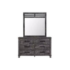 Specchio bianco HomeStock dalle linee pulite e moderne – Elegante complemento d'arredo per la camera da letto, per un look fresco e luminoso