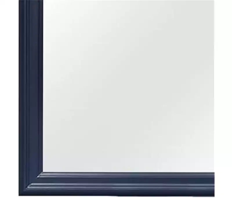 Specchio con cornice blu HomeStock con design tradizionale Luigi Filippo - Grande specchio moderno per camera da letto