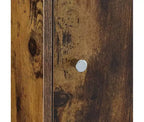 HomeStock Armadietti multiuso in plastica, 114 cm H x 228 cm W, con 3 ante e 2 ripiani