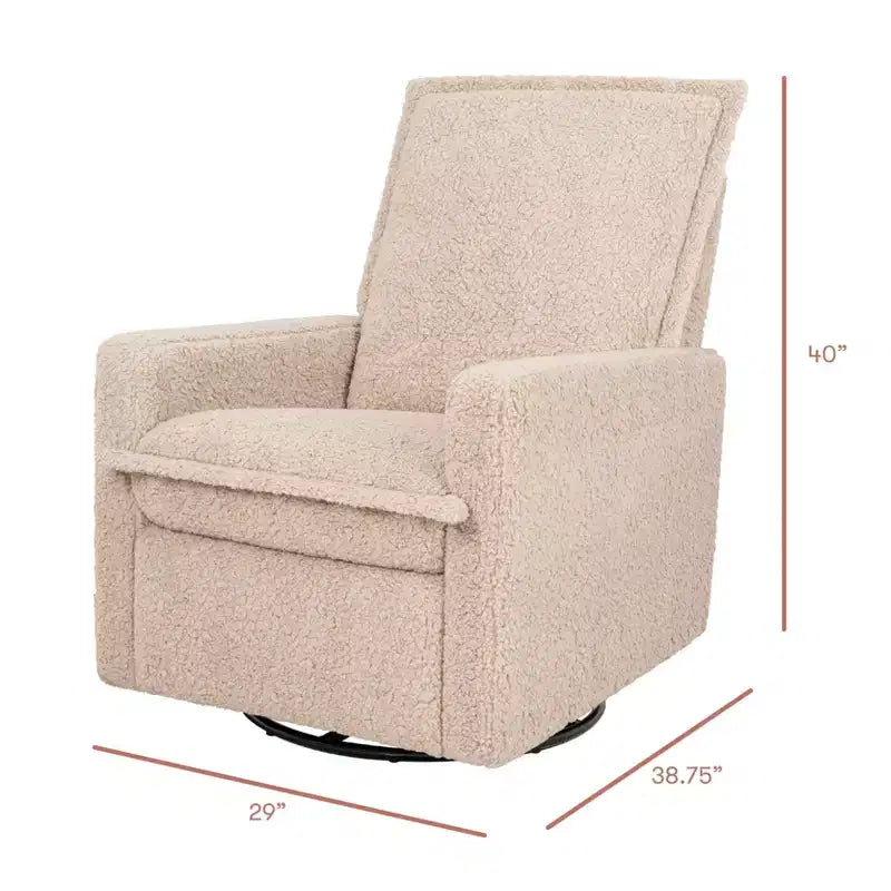 Poltrona reclinabile e girevole Babyletto Cali Flange