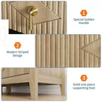 Cassettiera a 5 cassetti, Comò moderno in legno per camera da letto con cassetti contenitori, Mobile TV in stile rustico per soggiorno, camera da letto, corridoio