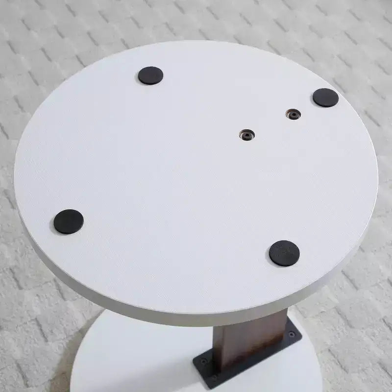 Tavolino GDFStudio Upatoi a C in legno multistrato
