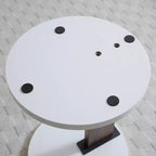 Tavolino GDFStudio Upatoi a C in legno multistrato