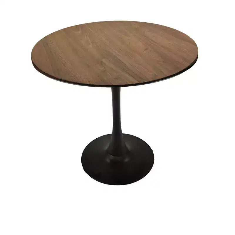 Okak Tavolo da Cucina Moderno 31,5 Pollici per 2-4 Persone, Tavolo da Pranzo Rotondo con Base a Piedistallo Stabile, Tavolino per Soggiorno, Sala da Pranzo