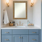 Specchio da parete per bagno Amanti Art Filigree, con bordo smussato da mezzo pollice