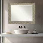 Specchio da parete per bagno Amanti Art Filigree, con bordo smussato da mezzo pollice