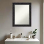 Specchio da parete per bagno Amanti Art Filigree, con bordo smussato da mezzo pollice