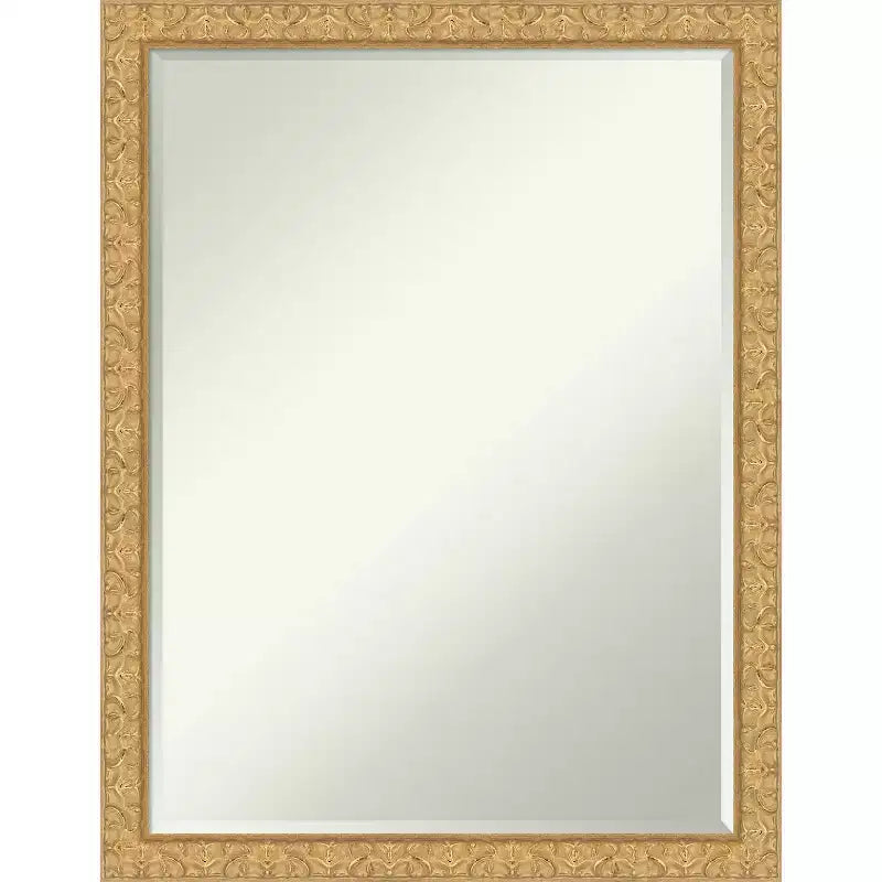 Amanti Art Lila Half-Inch-Bevel Wood Framed Bathroom Vanity Wall Mirror