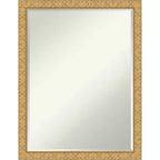 Amanti Art Lila Half-Inch-Bevel Wood Framed Bathroom Vanity Wall Mirror