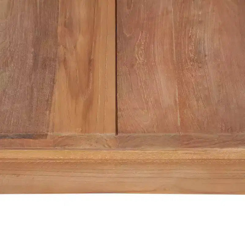 vidaXL Tavolino da caffè in Teak Naturale Legno Massello di Teak 60x60 cm Resistente - 23.6