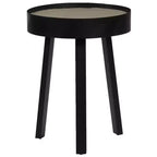 vidaXL Tavolino da caffè rotondo Tavolino da salotto Divano Tavolino da salotto con piano in cemento - 40 x 55 cm