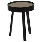 vidaXL Tavolino da caffè rotondo Tavolino da salotto Divano Tavolino da salotto con piano in cemento - 40 x 55 cm