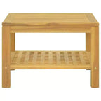 vidaXL Tavolino da caffè 60x60x40 cm in Legno Massello di Teak