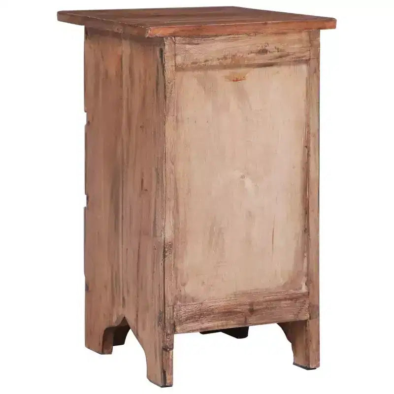 vidaXL Comodino 30x30x51 cm in Legno Massello di Mogano